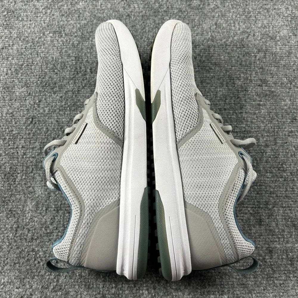 TravisMathew The Moneymaker‎ Golf Shoes Mens 10.5 Grey Blue Spikeless 1MAA224